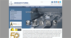 Desktop Screenshot of cbmfg.com